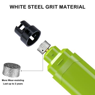 Show full view: PATPET Steel Grit Dog & Cat Nail Grinder, Green slide 4 of 7