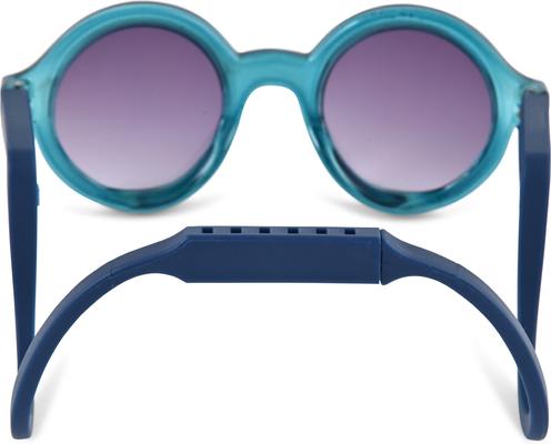 Show full view: POSE PETS Solid Dog Sunglasses, Transparent Blue/Solid Blue, Small slide 7 of 9