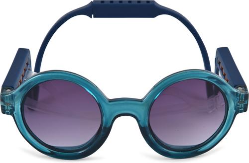 Show full view: POSE PETS Solid Dog Sunglasses, Transparent Blue/Solid Blue, Small slide 2 of 9