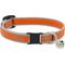 Show in main carousel: LupinePet Reflective Diamonds Breakaway Buckle Safety Cat Collar with Bell, Orange Diamond slide 1 of 3