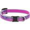 Show in main carousel: LupinePet Reflective Paws Breakaway Buckle Safety Cat Collar, Pink Paws slide 1 of 3