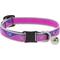 Show in main carousel: LupinePet Reflective Paws Breakaway Buckle Safety Cat Collar with Bell, Pink Paws slide 1 of 3