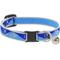 Show in main carousel: LupinePet Reflective Paws Breakaway Buckle Safety Cat Collar with Bell, Blue Paws slide 1 of 3