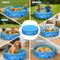 Show in main carousel: allforpaws Chill Out Sprinking 2-in-1 Dog Swimming Pool, Blue, Large slide 6 of 9