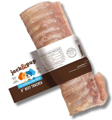 Jack & Pup 6-inch Beef Trachea Dog Chews, 1 count