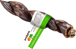 Jack & Pup Odor-Free Braided Joint Health Beef Gullet Sticks 6-in Dog Chew