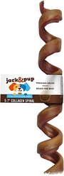 Jack & Pup Beef Collagen Spiral 5 to 7-in Dog Chew