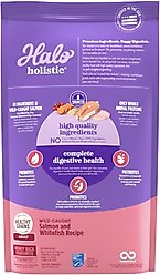 Halo Holistic Wild-Caught Salmon & Whitefish Recipe Dry Cat Food, 6-lb bag slide 2 of 9