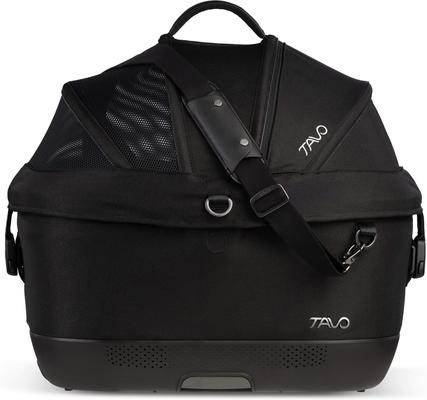 Show full view: Tavo Pets Maeve iso Dog & Cat Car Seat, Onyx, iso5x slide 8 of 11