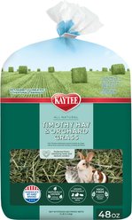 Kaytee Timothy Hay Small Pet Food, 48-oz bag