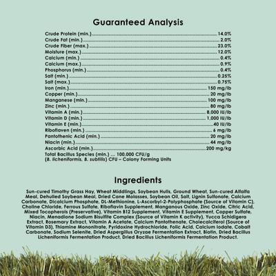 Show full view: Kaytee Timothy Complete Guinea Pig Food, 9.5-lb bag slide 8 of 13