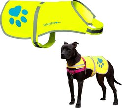 SafetyPUP XD Urban Reflective Dog Vest, Yellow, Medium slide 1 of 8