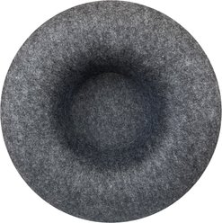 Travel Cat Donut Cat Hideaway Cave & Scratcher Cat Bed, Grey slide 2 of 9