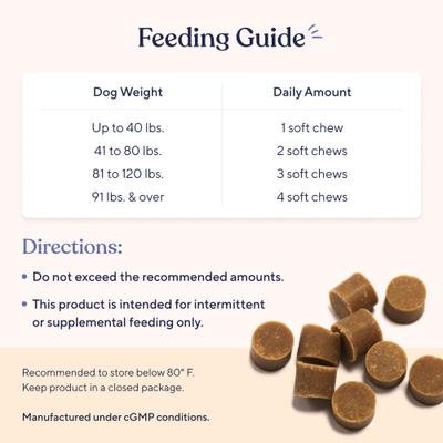 Show full view: Pawfy Eye Support Peanut Butter Flavor Supplement for Dogs, 30 count slide 6 of 9