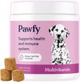 Pawfy Multivitamin Peanut Butter Flavor Supplement for Dogs, 30 count