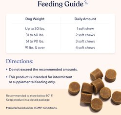 Pawfy Hip & Joint Chicken Flavor Chews Dog Supplement, 30 count slide 2 of 7