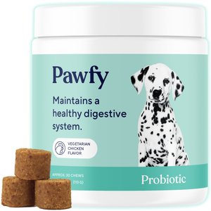 Pawfy Allergy & Immune Turkey Flavor Dog Supplement, 30 count