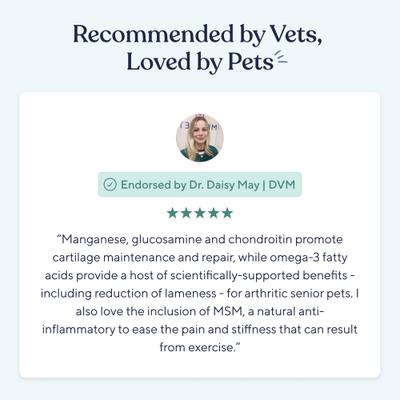 Show full view: Pawfy Hip & Joint Chicken Flavor Chews Dog Supplement, 30 count slide 8 of 9