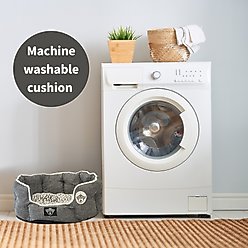 One for Pets Snuggle Dog Bed, Gray, Large slide 2 of 7