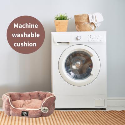 Show full view: One for Pets Snuggle Dog Bed, Pink, Large slide 4 of 9