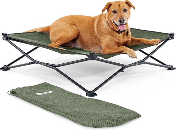 Coolaroo Chewy Raised Dog Bed Coolaroo Elevated Pet Bed On-The-Go