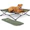 Show in main carousel: Coolaroo On The Go Cooling Elevated Dog Bed, Everglade Green, Large slide 1 of 7