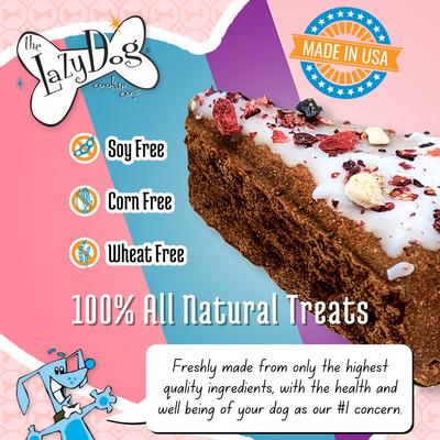 Show full view: The Lazy Dog Cookie Co. The Original Pup-PIE I Ruff You Dog Treat, 5-oz box slide 5 of 7