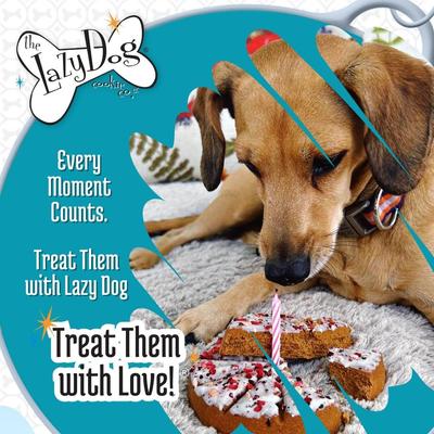 Show full view: The Lazy Dog Cookie Co. Happy Adoptiversary Pup-PIE Dog Treat slide 7 of 9