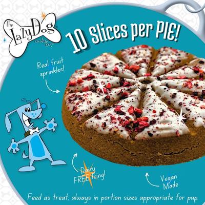 Show full view: The Lazy Dog Cookie Co. Happy Adoptiversary Pup-PIE Dog Treat slide 3 of 9