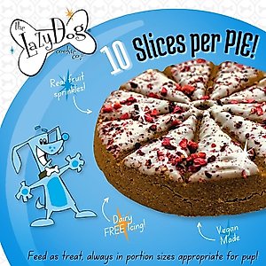 The Lazy Dog Cookie Co. Happy Birthday Pup-PIE Dog Treat, Boy