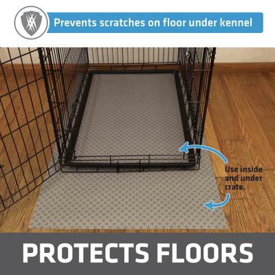 Show full view: Drymate Dog Crate Mat Protective Liner Training Pee Pad, Taupe, Jumbo, 29-in x 48-in, 1 slide 2 of 8