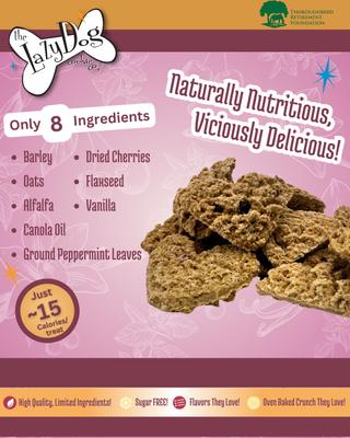 Show full view: The Lazy Dog Cookie Co. Horse Bitscuits Cherry Vanilla Peppermint Horse Treat, 14-oz bag slide 3 of 8