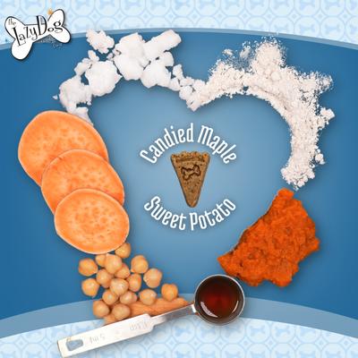 Show full view: The Lazy Dog Cookie Co. Grain-Free Candied Maple Sweet Potato Limited Ingredient Crunchy Baked Dog Treats, 14-oz box slide 5 of 10