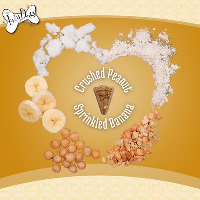 Show full view: The Lazy Dog Cookie Co. Grain-Free Crushed Peanut Sprinkled Banana Limited Ingredient Crunchy Baked Dog Treats, 14-oz box slide 5 of 9