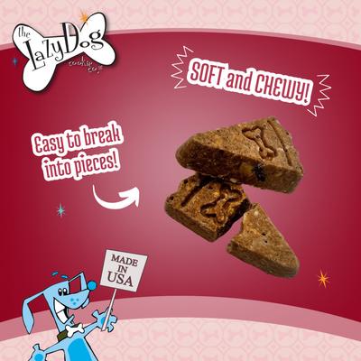 Show full view: The Lazy Dog Cookie Co. Limited Ingredient Cinnamon Swirled Peanut Butter Crunchy Baked Dog Treats, 14-oz box slide 6 of 9