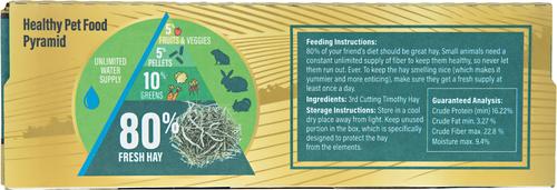 Show full view: Small Pet Select Premium Ultra-Soft Timothy Hay Small Animal Food, 2-lb box slide 6 of 6