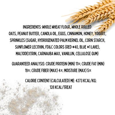 Show full view: Tail Bangers USA Peanut Butter & Honey Assorted Crunchy Dog Treats, 18 count slide 8 of 8