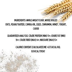 Tail Bangers Grill & Chill Peanut Butter & Honey Assorted Crunchy Dog Treats, 18 count slide 2 of 7