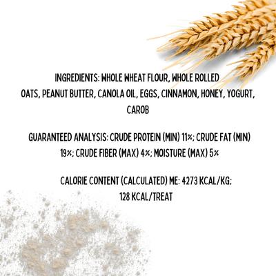 Show full view: Tail Bangers Grill & Chill Peanut Butter & Honey Assorted Crunchy Dog Treats, 18 count slide 8 of 8