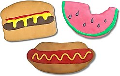 Tail Bangers Grill & Chill Peanut Butter & Honey Assorted Crunchy Dog Treats, 18 count