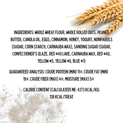 Show full view: Tail Bangers Beach Bum Peanut Butter & Honey Assorted Crunchy Dog Treats, 18 count slide 8 of 8