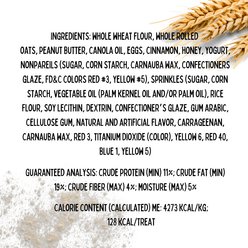 Tail Bangers Egg'stra Special Peanut Butter & Honey Assorted Crunchy Dog Treats, 18 count slide 2 of 7