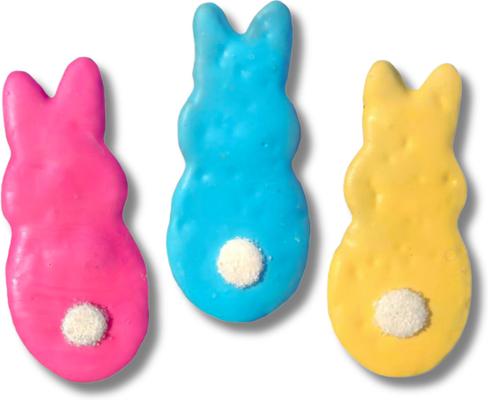 Show full view: Tail Bangers Egg'stra Special Peanut Butter & Honey Assorted Crunchy Dog Treats, 18 count slide 5 of 8