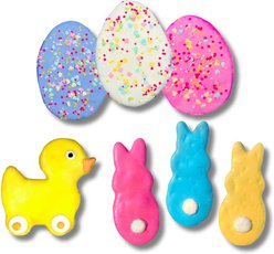 Tail Bangers Egg'stra Special Peanut Butter & Honey Assorted Crunchy Dog Treats, 18 count