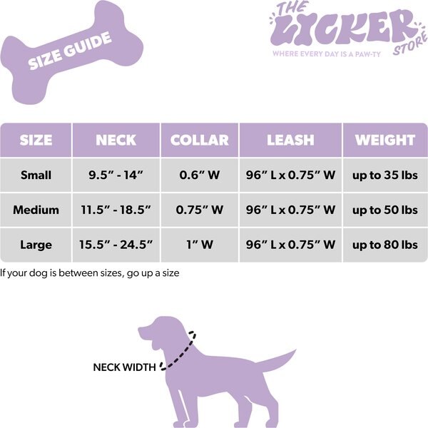 THE LICKER STORE Luna Hands-Free Dog Leash & Collar