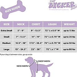 THE LICKER STORE Teddy Adjustable Dog H Harness & Leash Set, Beige, X-Small: 5.2 to 9.3-in neck slide 2 of 8