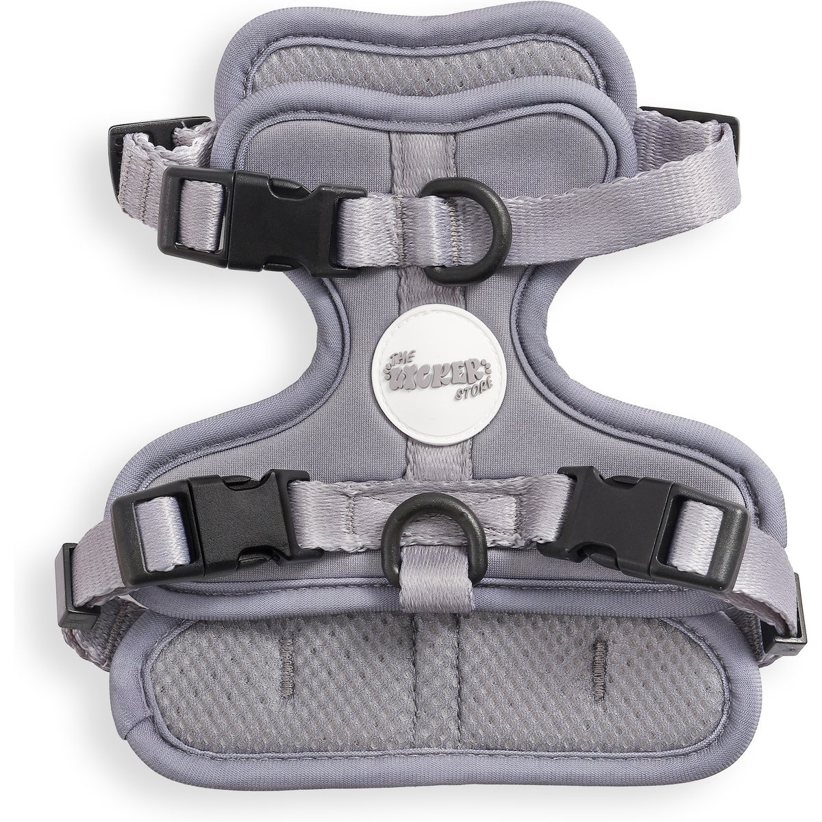 THE LICKER STORE Arlo No Pull Dog & Cat Harness, Gray, X-Small: 11.8 to 17-in chest