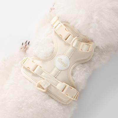 Show full view: THE LICKER STORE Arlo No Pull Dog & Cat Harness, Almond, X-Small: 11.8 to 17-in chest slide 8 of 11