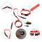 Show in main carousel: THE LICKER STORE Luna Hands-Free Dog Leash & Collar, Red/Black, Small: 9.5 to 14.1-in neck, 3/5-in wide slide 6 of 11