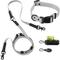 Show in main carousel: THE LICKER STORE Luna Hands-Free Dog Leash & Collar, Gray/Black, Large: 15.3 to 24.8-in neck, 1-in wide slide 1 of 10